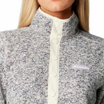 Polar Mujer Sweater Weather Half Snap Gris Columbia