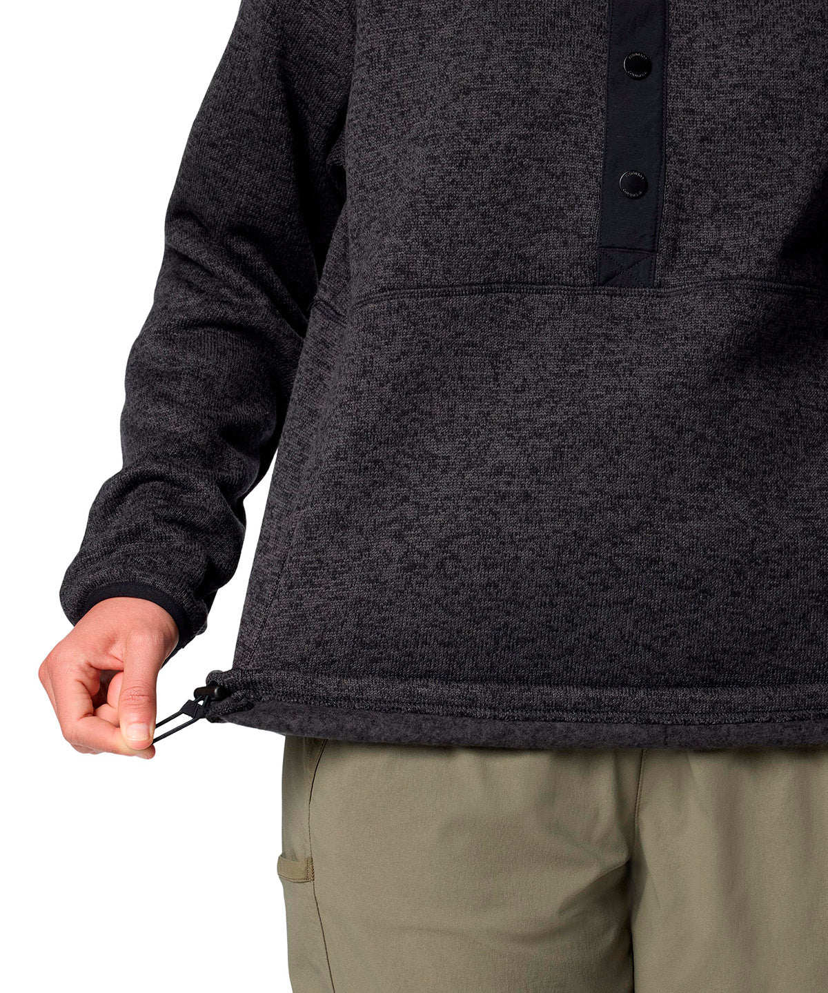 Polar Mujer Sweater Weather Half Snap Negro Columbia