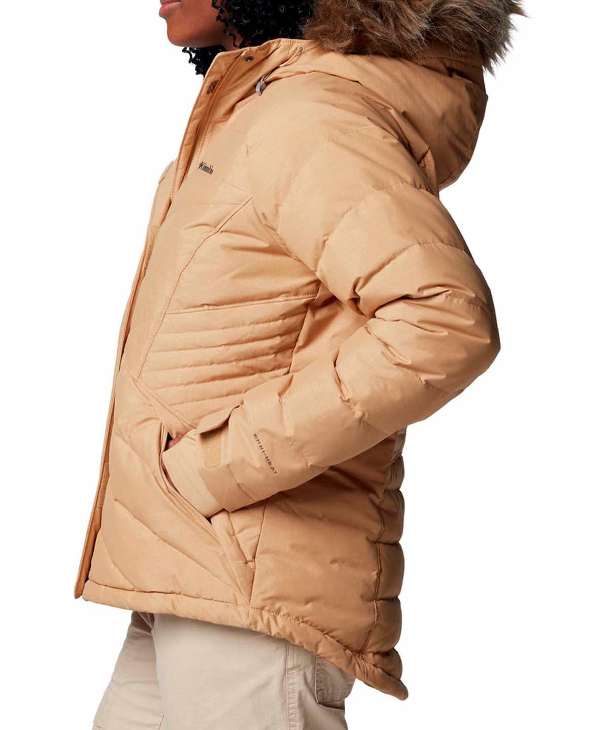 Parka Mujer Lay Down IV Beige Columbia