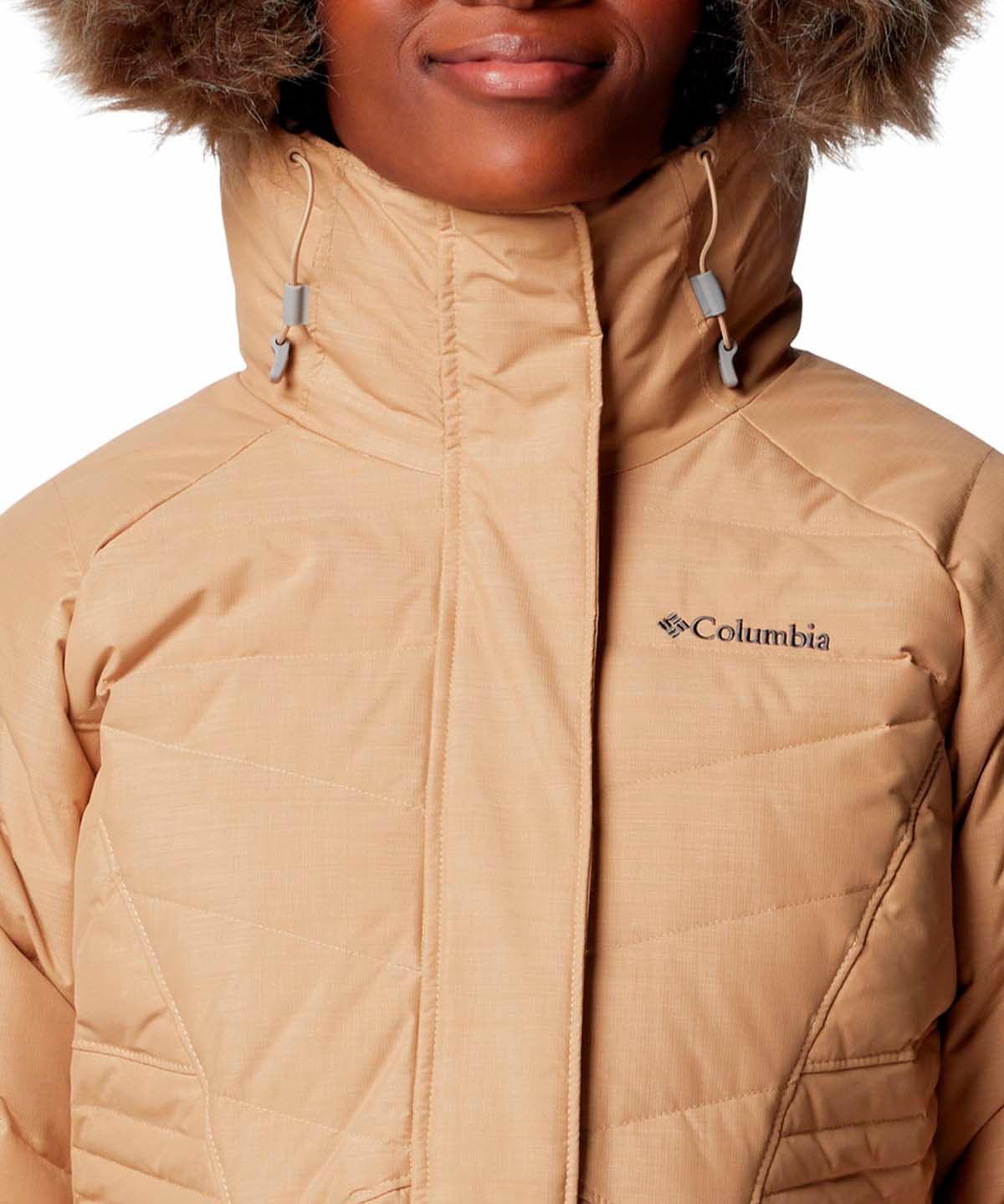 Parka Mujer Lay Down IV Beige Columbia
