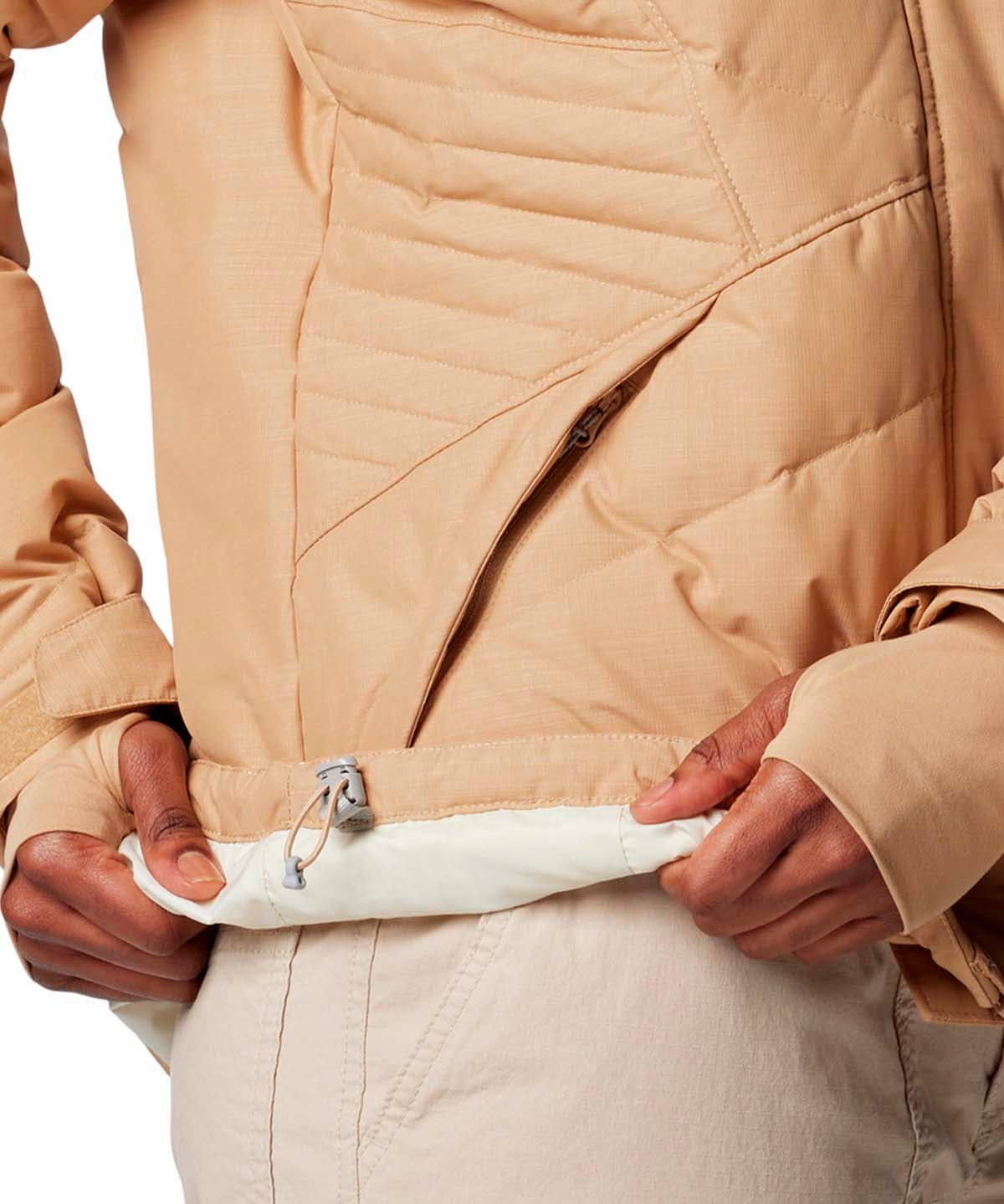 Parka Mujer Lay Down IV Beige Columbia