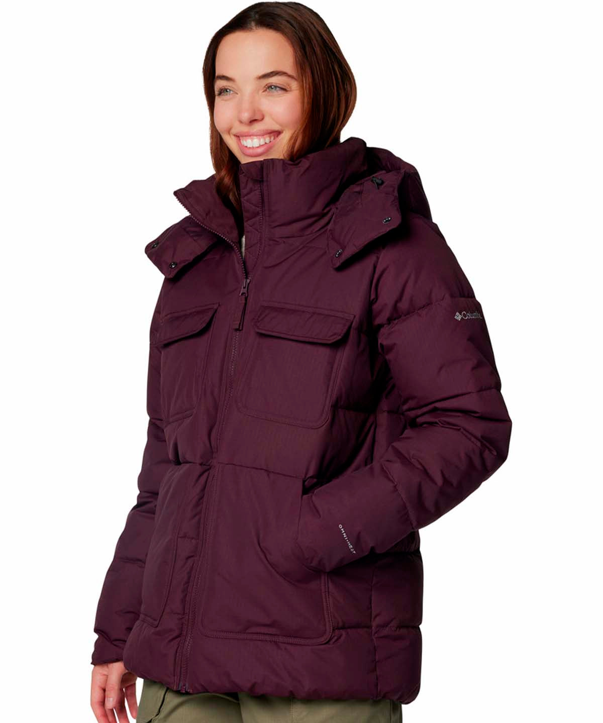 Parka Mujer Longhorn Ridge Morado Columbia