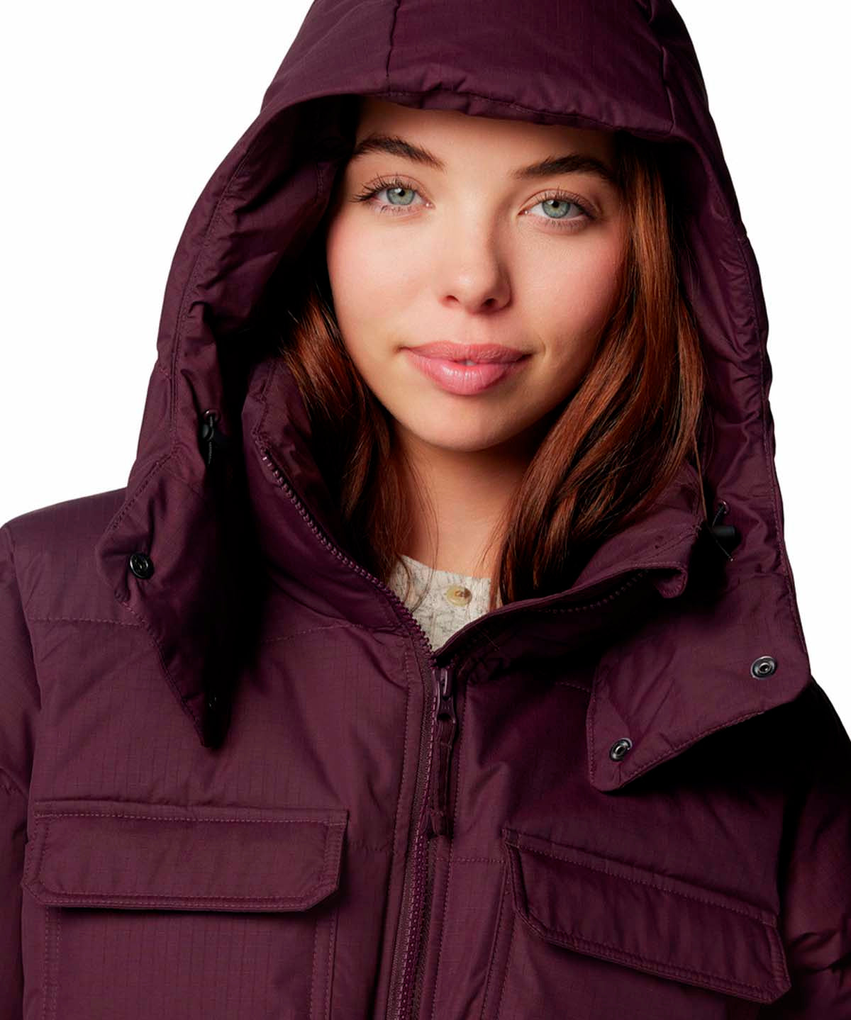 Parka Mujer Longhorn Ridge Morado Columbia