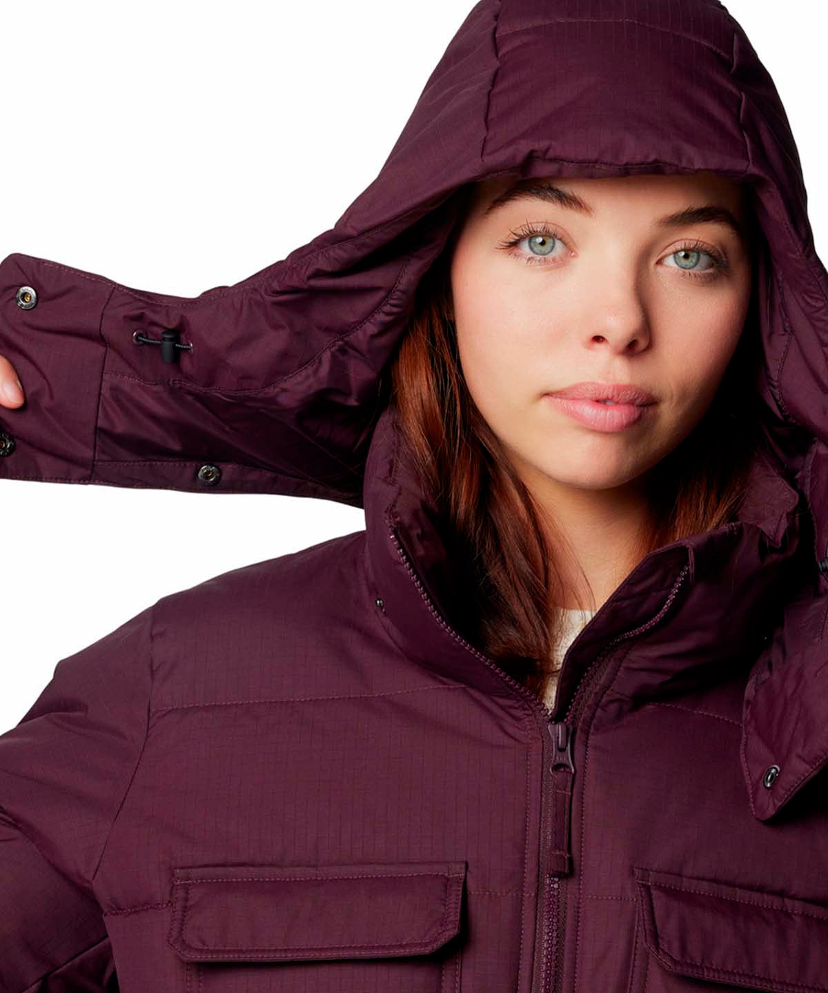 Parka Mujer Longhorn Ridge Morado Columbia