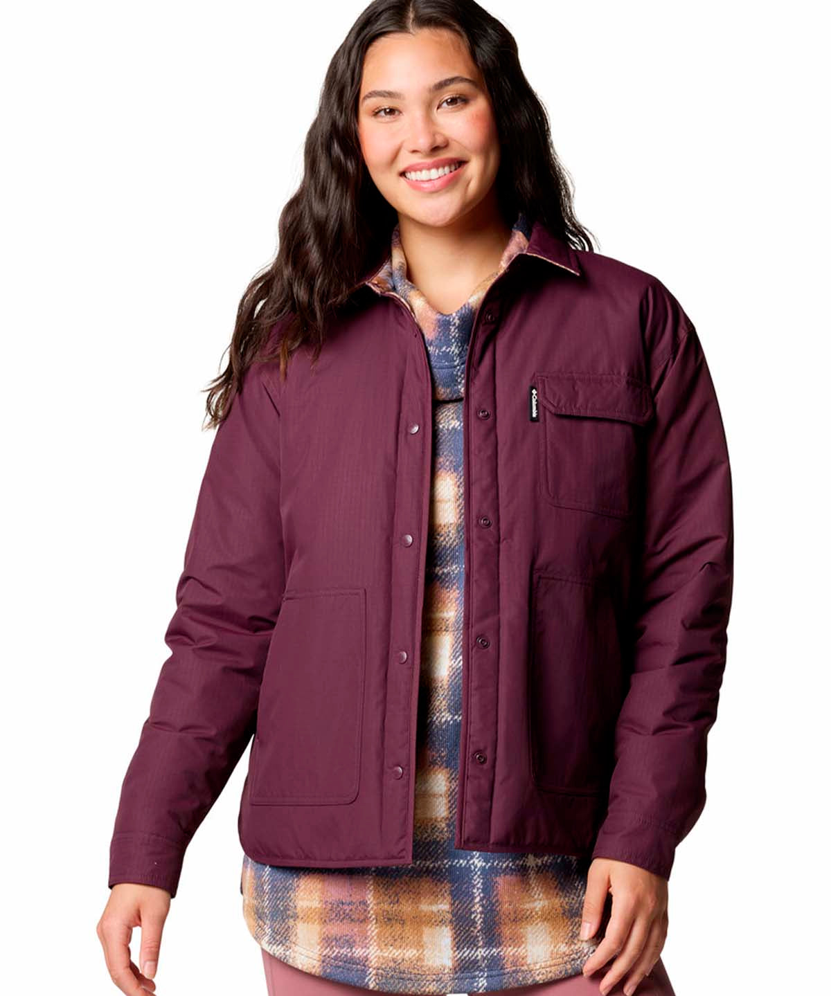 Parka Mujer Longhorn Ridge Morado Columbia