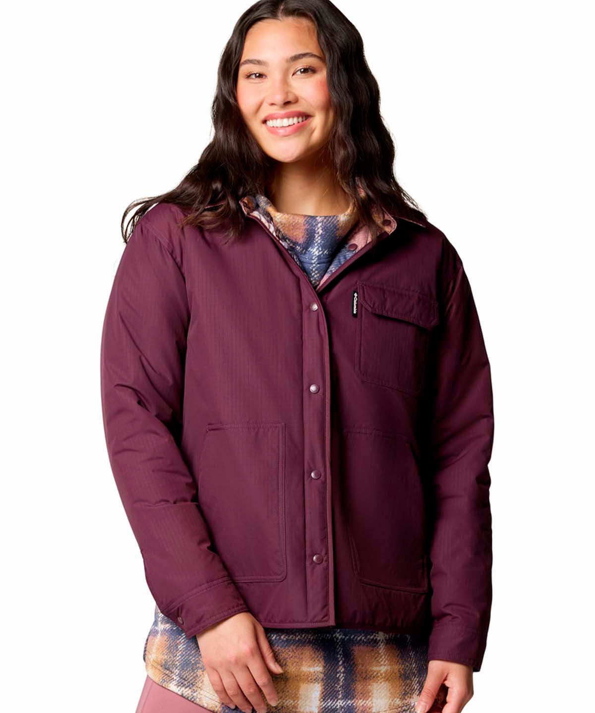 Parka Mujer Longhorn Ridge Morado Columbia