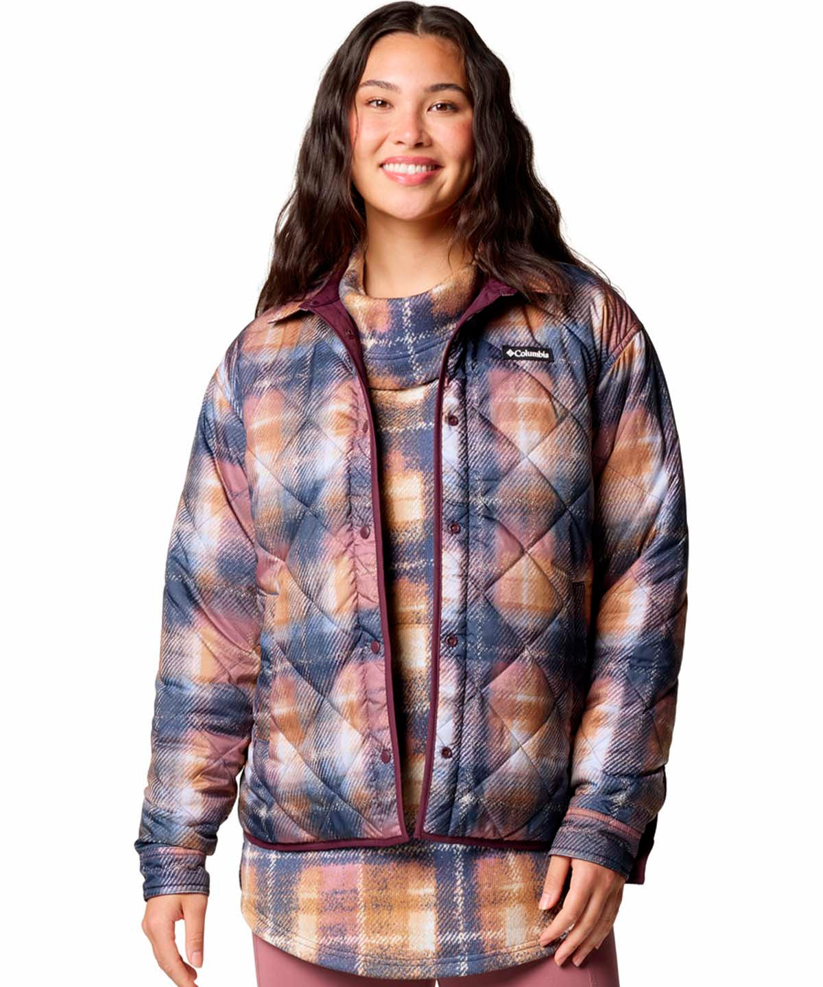 Parka Mujer Longhorn Ridge Morado Columbia
