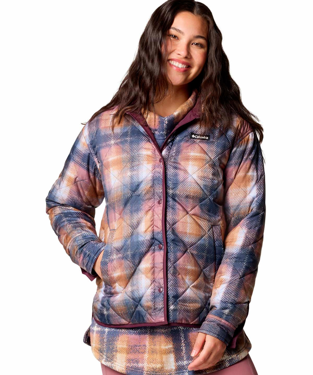 Parka Mujer Longhorn Ridge Morado Columbia