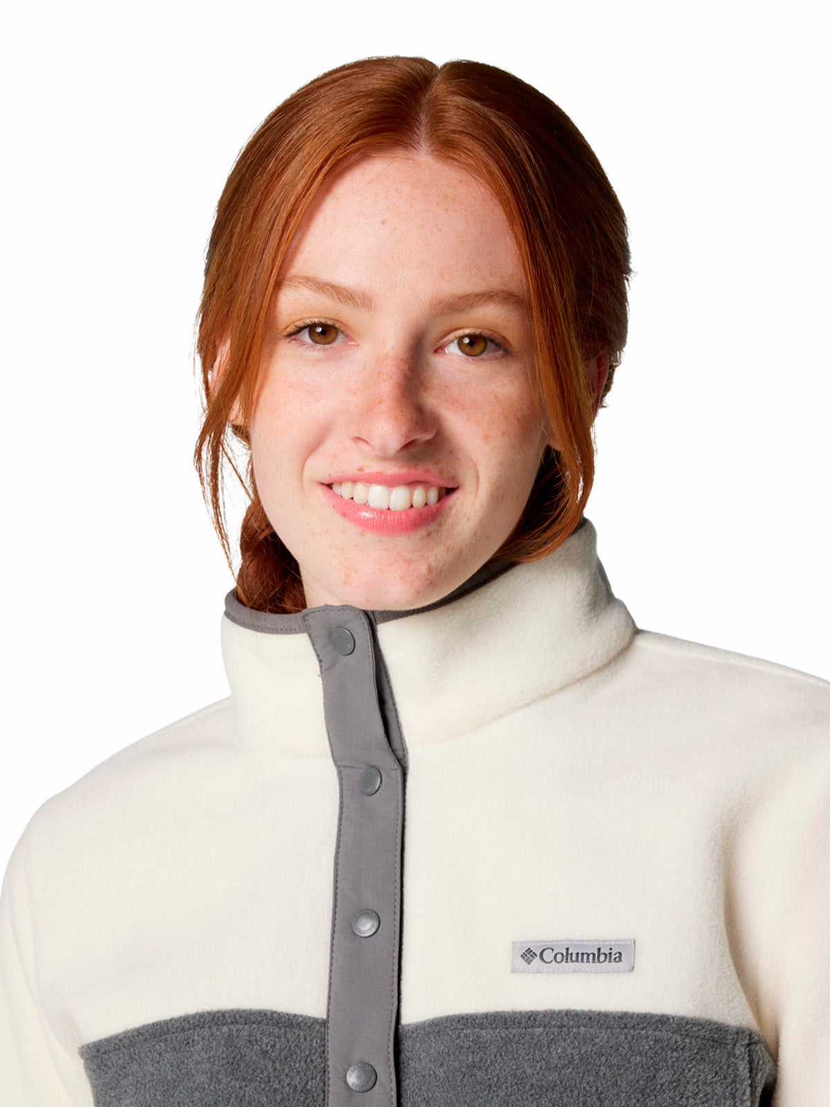 Polar Mujer Benton Springs Half Snap Gris Columbia