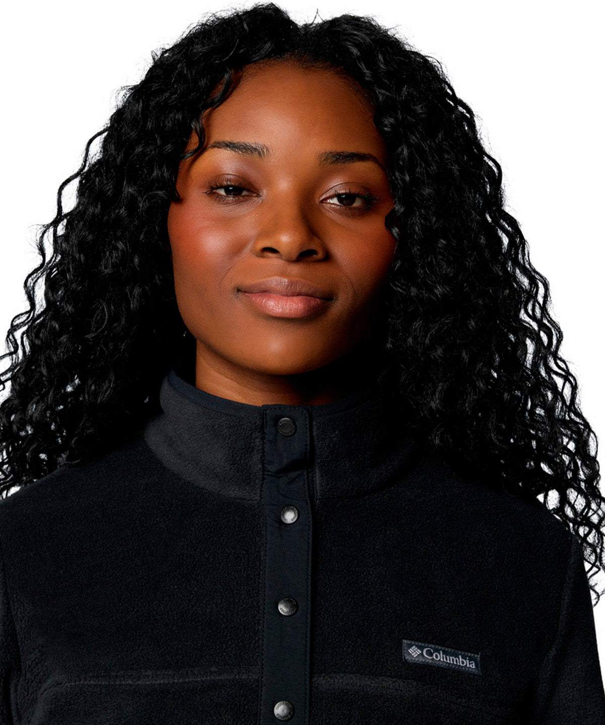 Polar Mujer Benton Springs Half Snap Negro Columbia