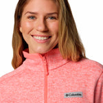 Polar Mujer Sweater Weather Full Zip Rosado Columbia