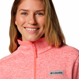 Polar Mujer Sweater Weather Full Zip Rosado Columbia