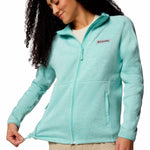 Polar Mujer Sweater Weather Full Zip Verde Columbia