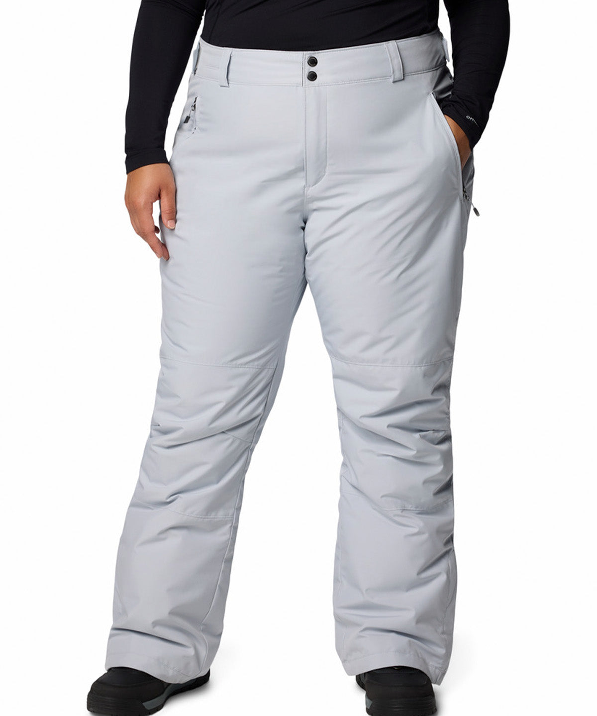 Pantalón De Nieve Mujer Shafer Canyon Ski Gris Columbia