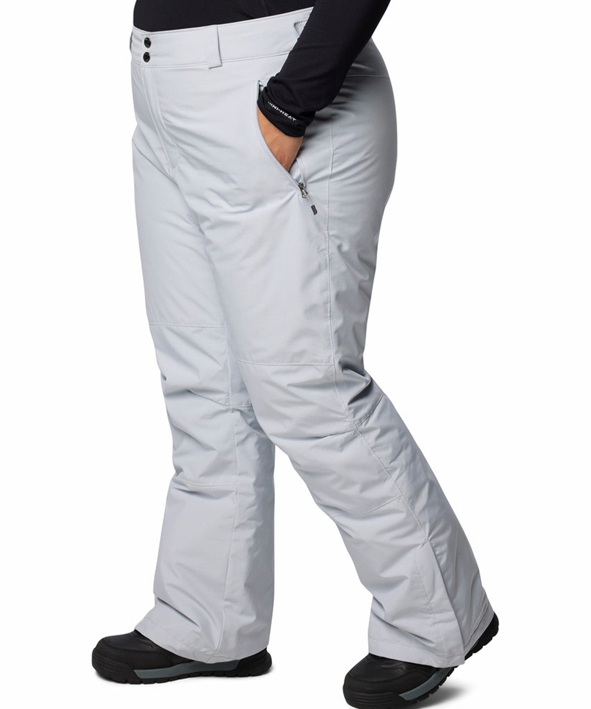 Pantalón De Nieve Mujer Shafer Canyon Ski Gris Columbia
