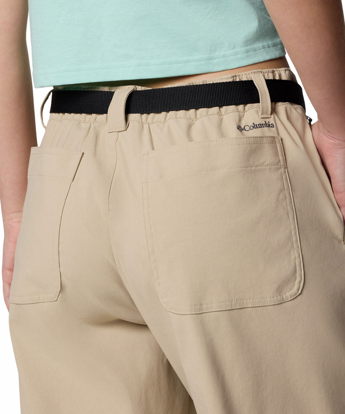 Pantalón Mujer Brea Falls Nylon Beige Columbia