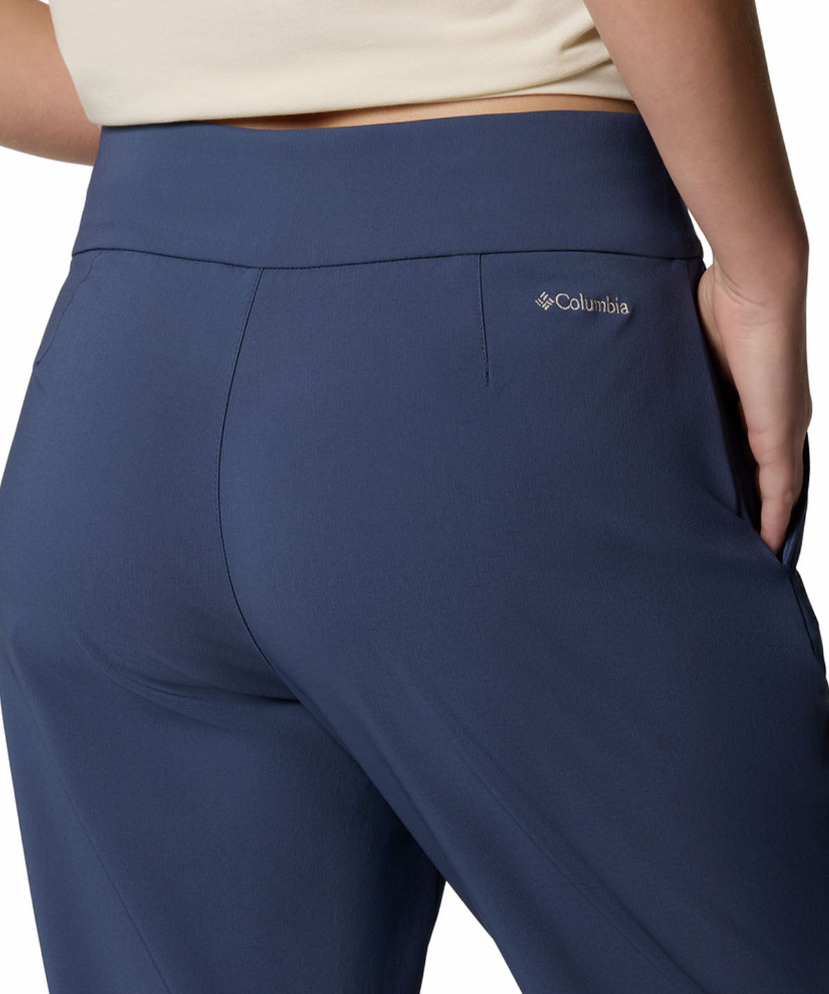 Pantalón Mujer All Seasons Pull-On Azul Columbia