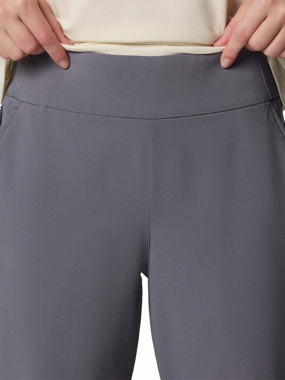 Pantalón Mujer All Seasons Pull-On Gris Columbia