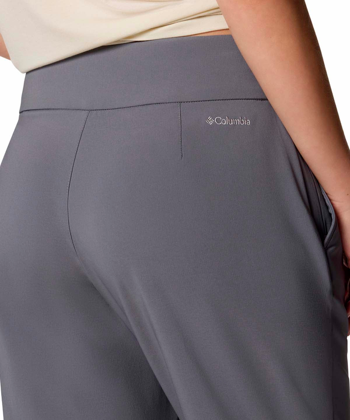 Pantalón Mujer All Seasons Pull-On Gris Columbia