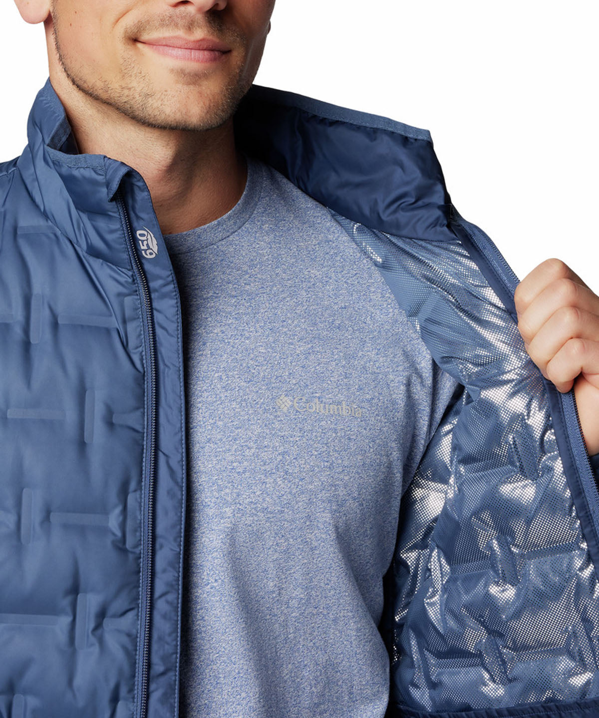 Parka Hombre Delta Ridge II Azul Columbia
