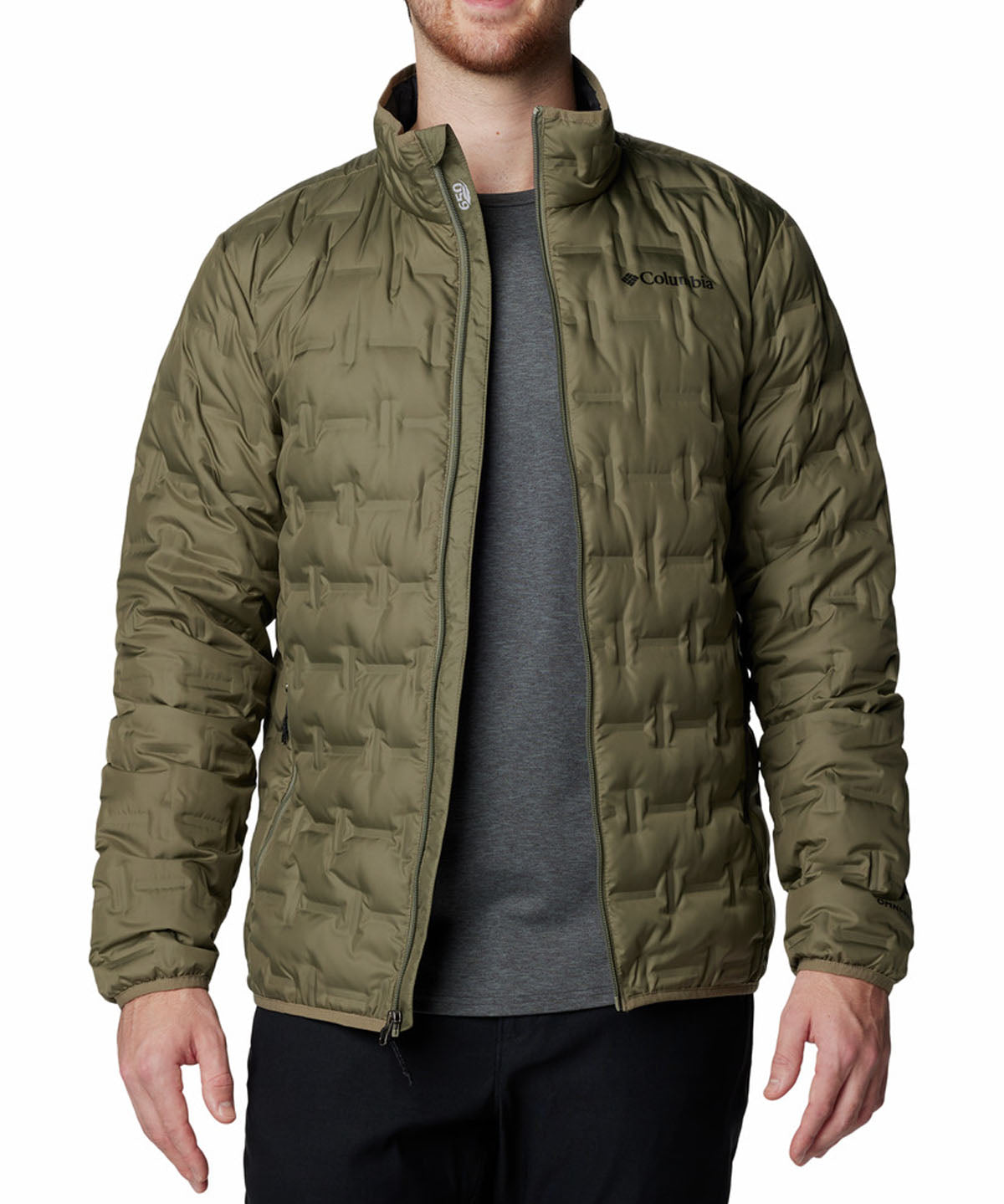 Parka Hombre Delta Ridge II Down Verde Columbia