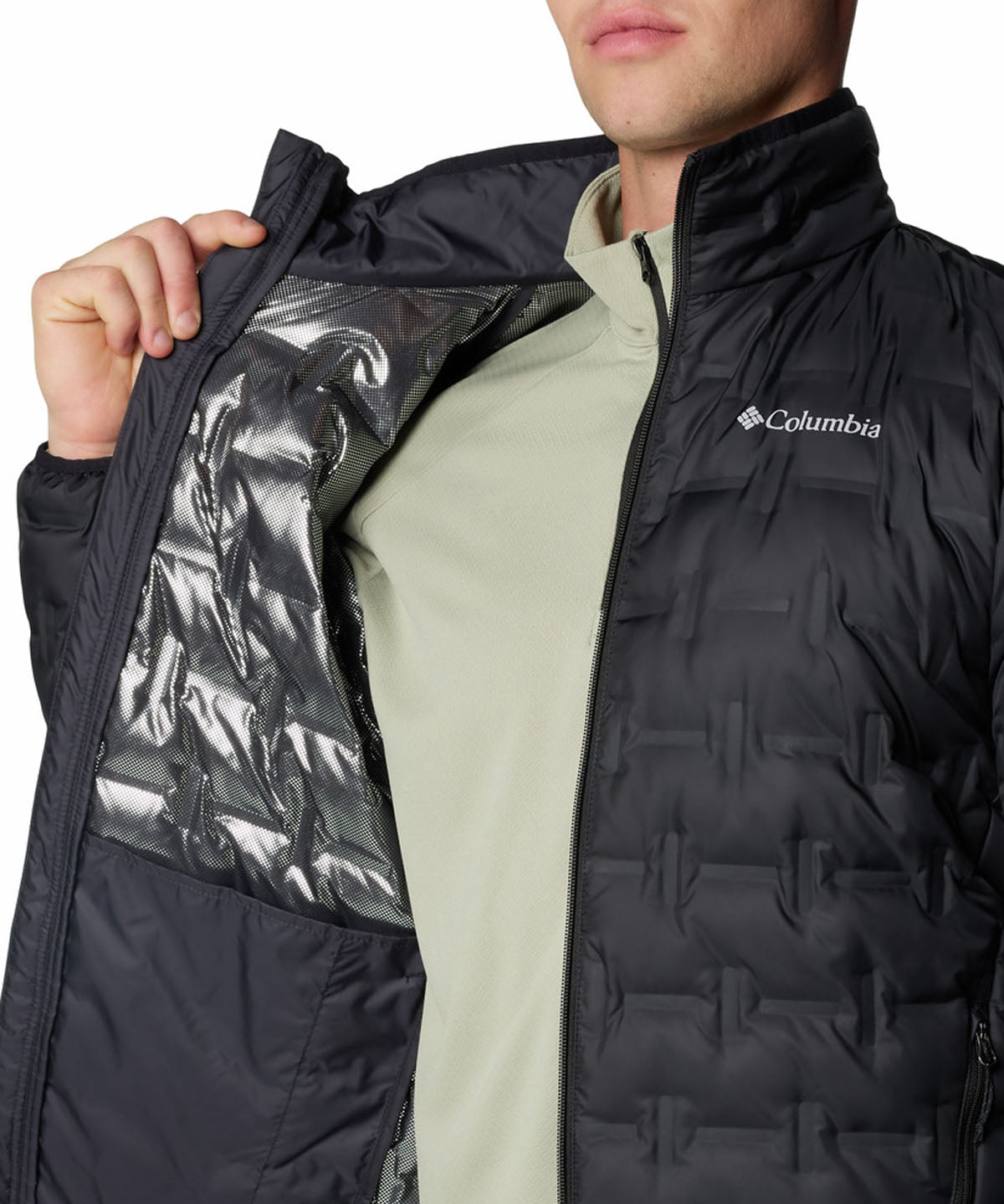 Parka Hombre Delta Ridge II Negro Columbia