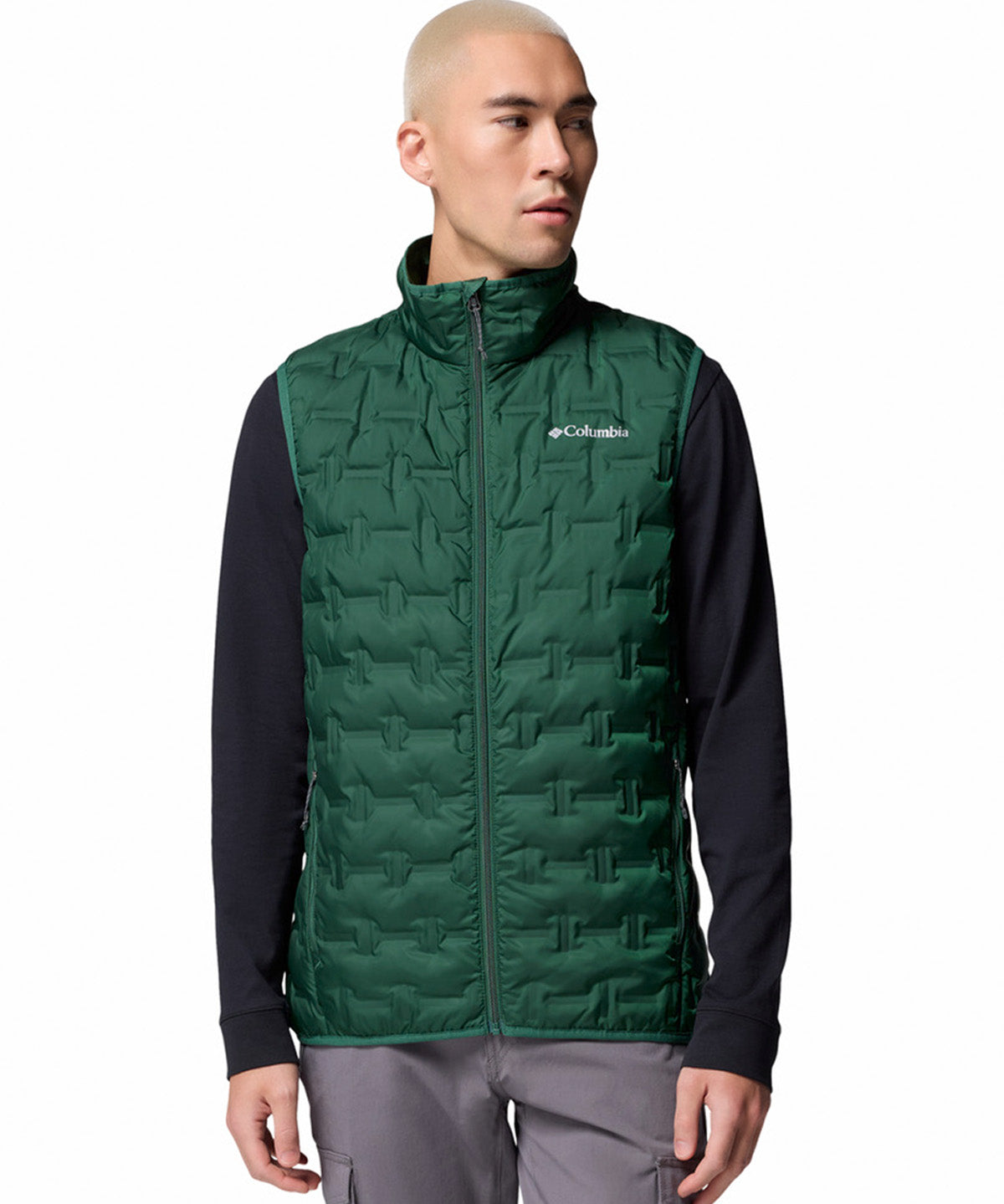 Parka Sin Mangas Hombre Delta Ridge II Down V Verde Columbia