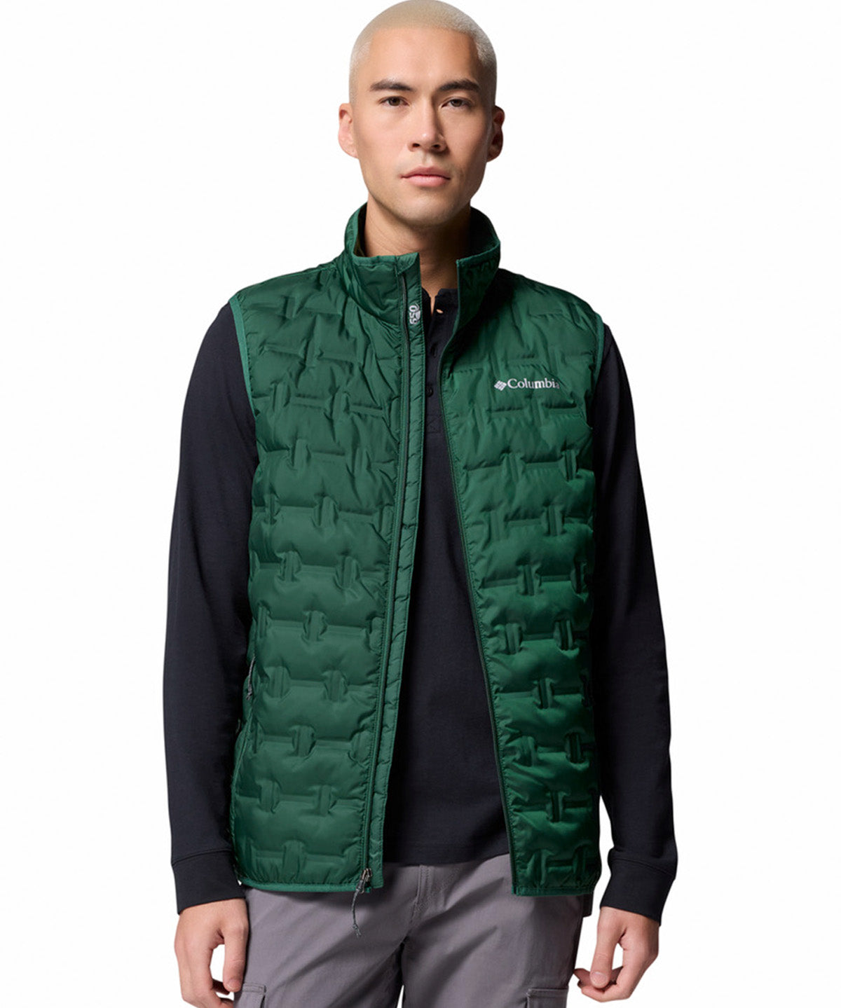 Parka Sin Mangas Hombre Delta Ridge II Down V Verde Columbia