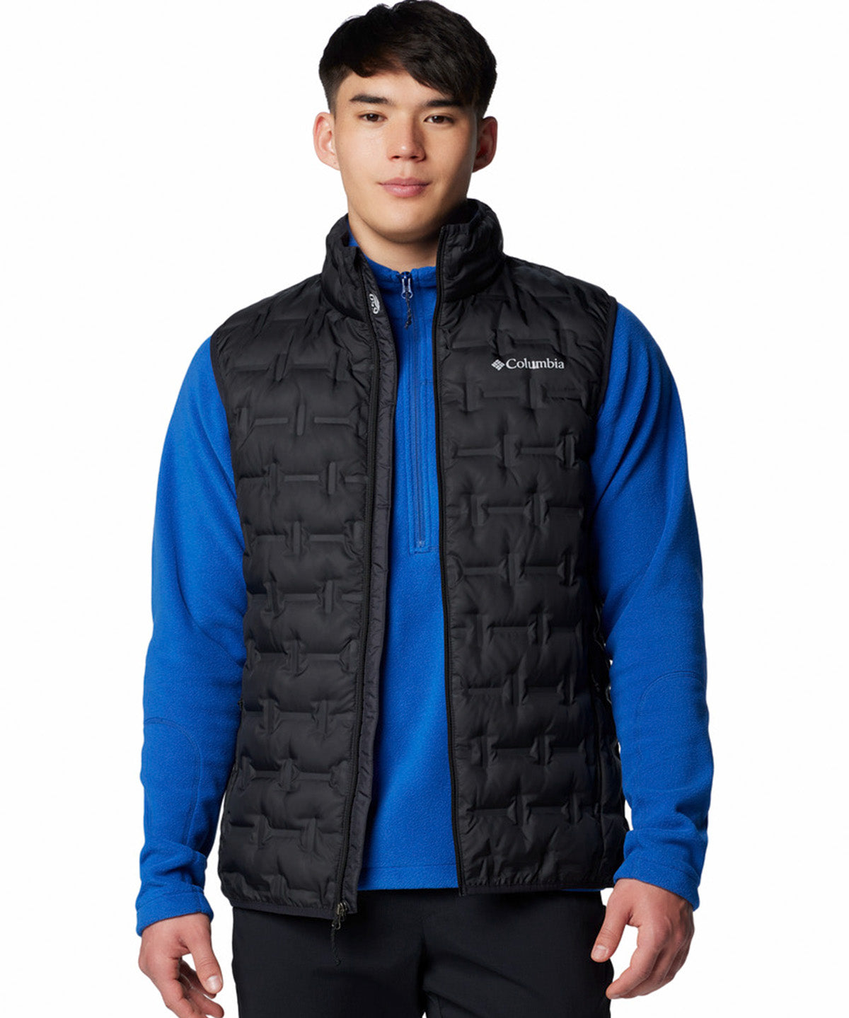 Parka Sin Mangas Hombre Delta Ridge II Down V Negro Columbia