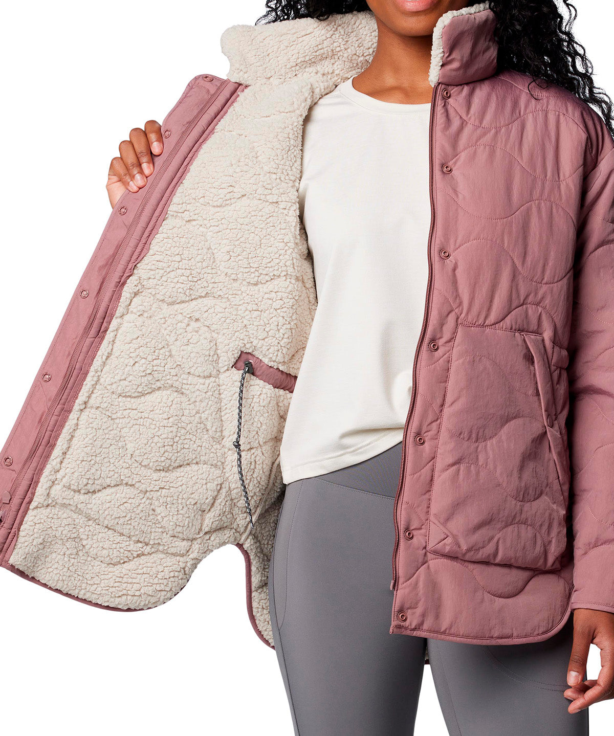 Chaqueta Mujer Birchwood II Morado Columbia