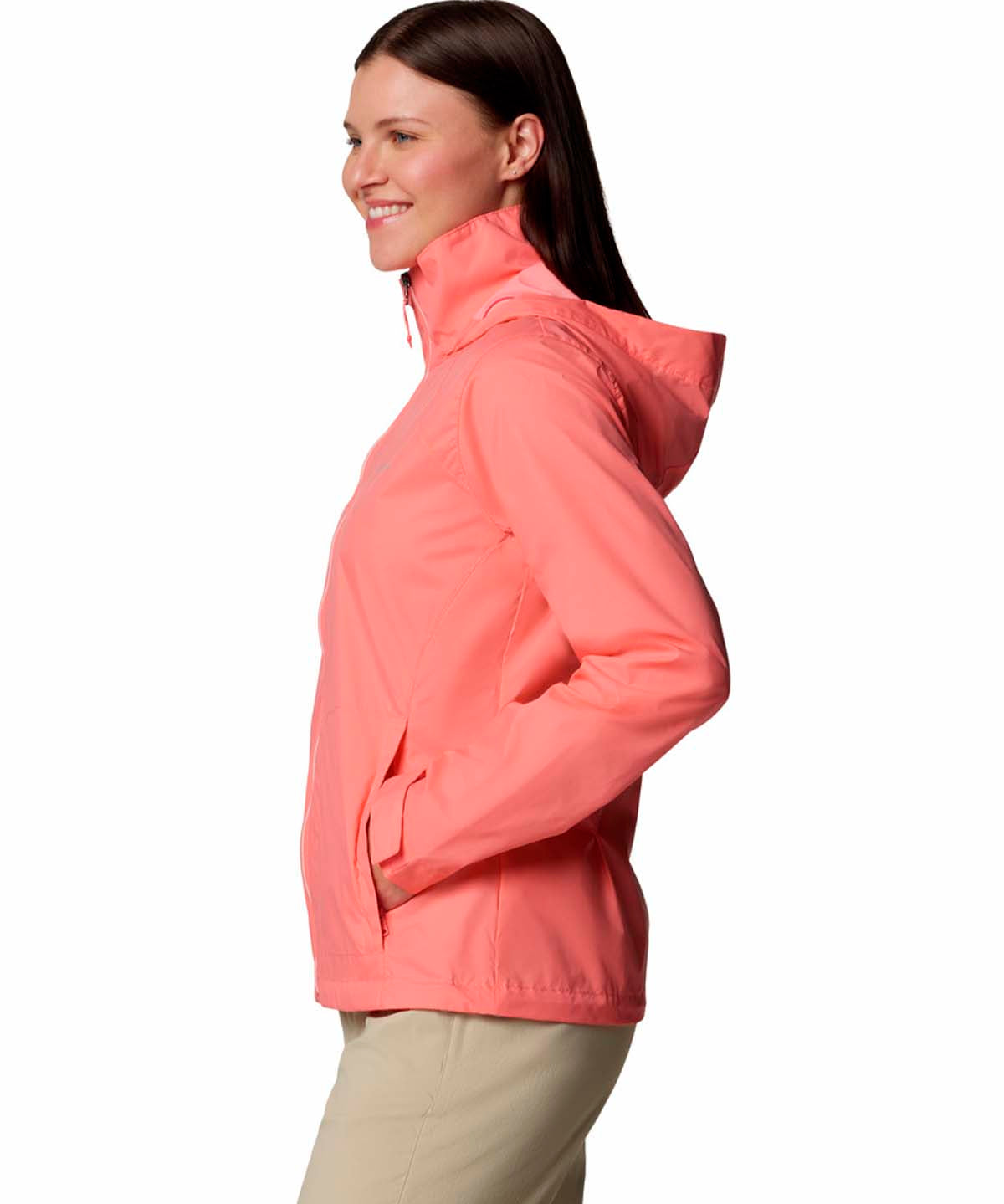 Cortaviento Mujer Switchback IV Rosado Columbia