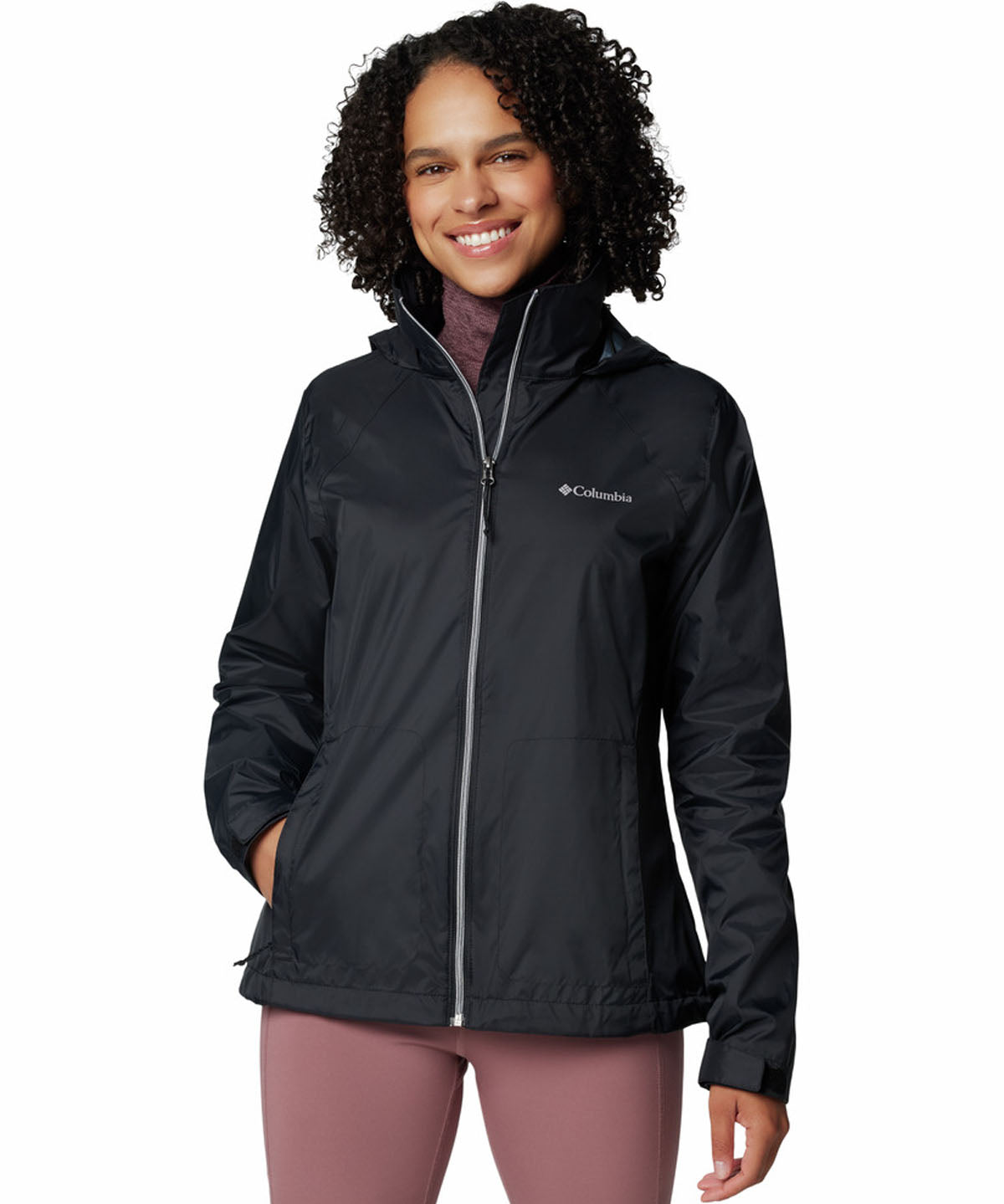 Cortaviento Mujer Switchback IV Negro Columbia
