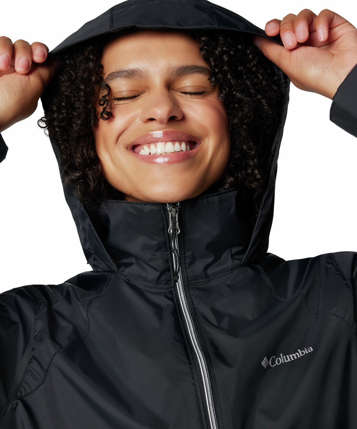 Cortaviento Mujer Switchback IV Negro Columbia