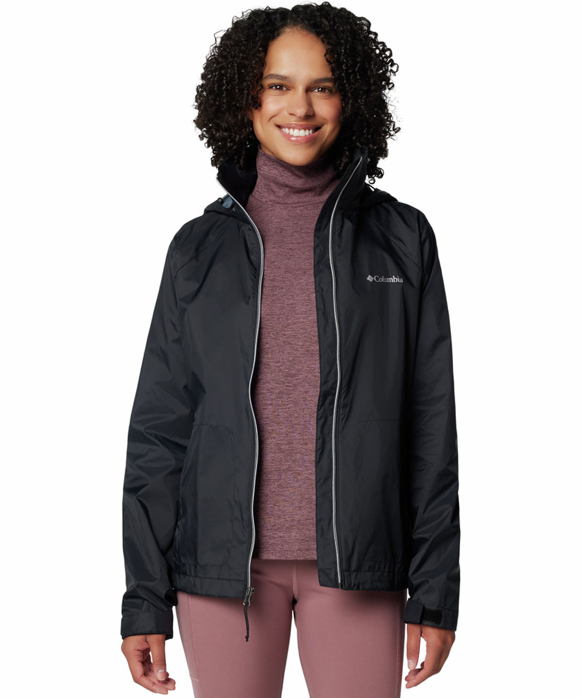 Cortaviento Mujer Switchback IV Negro Columbia
