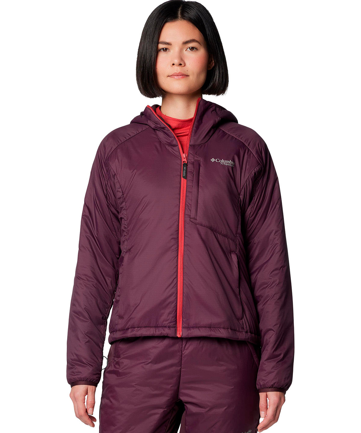 Parka Mujer Silver Leaf Morado Columbia