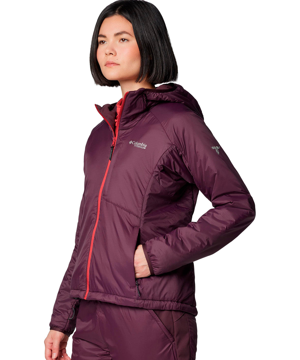 Parka Mujer Silver Leaf Morado Columbia