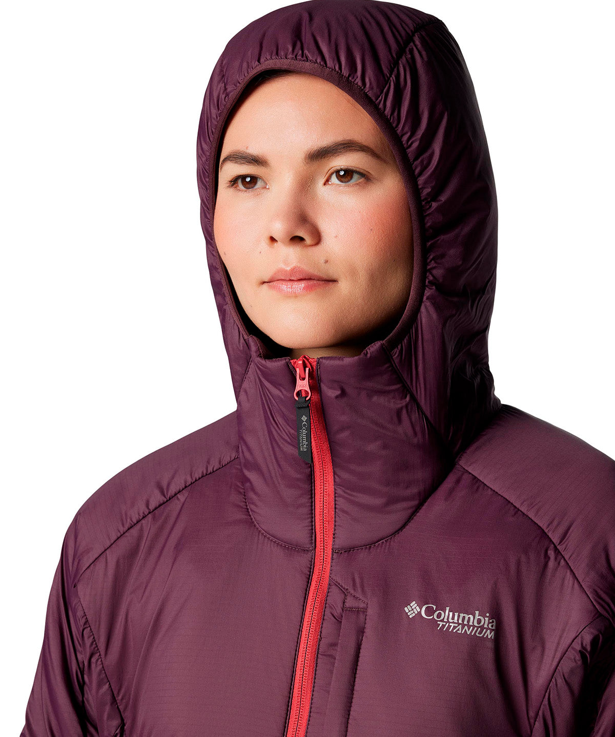 Parka Mujer Silver Leaf Morado Columbia