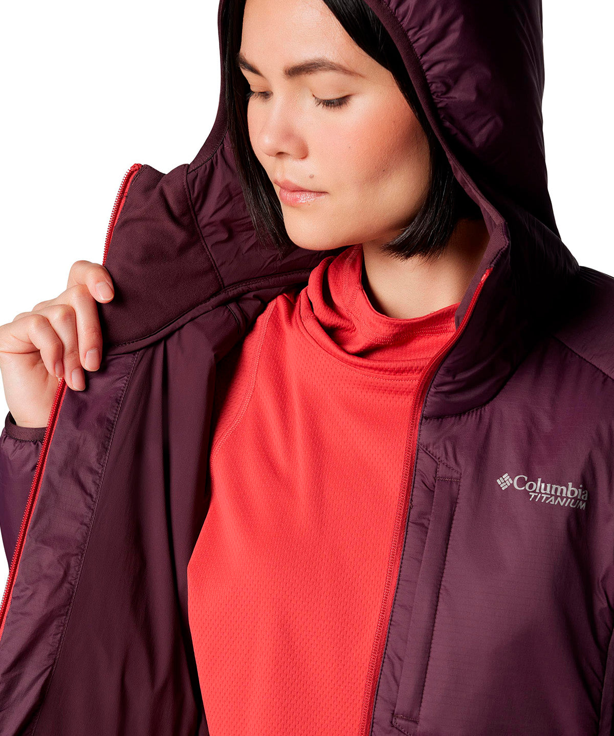Parka Mujer Silver Leaf Morado Columbia
