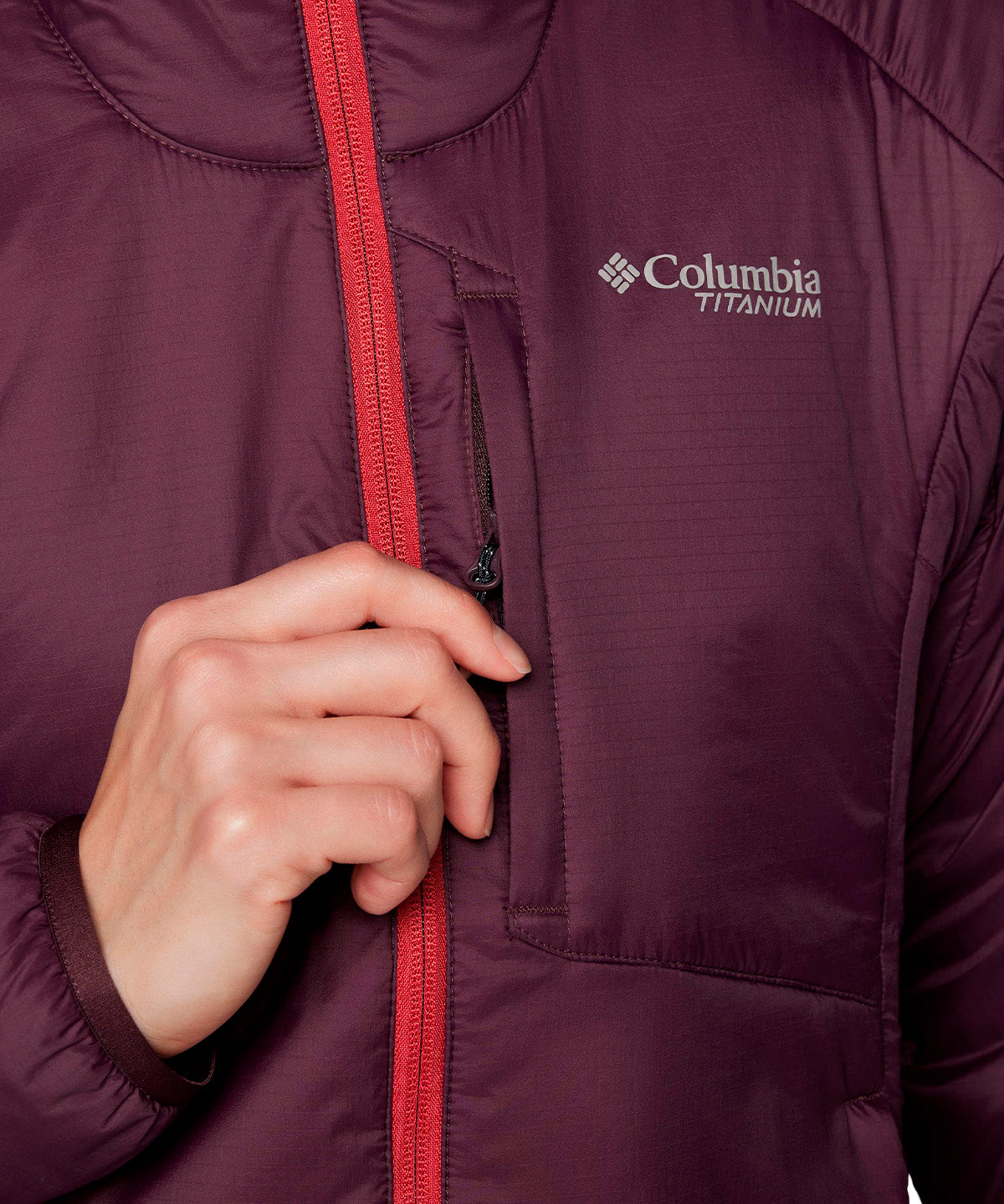 Parka Mujer Silver Leaf Morado Columbia