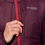 Parka Mujer Silver Leaf Morado Columbia