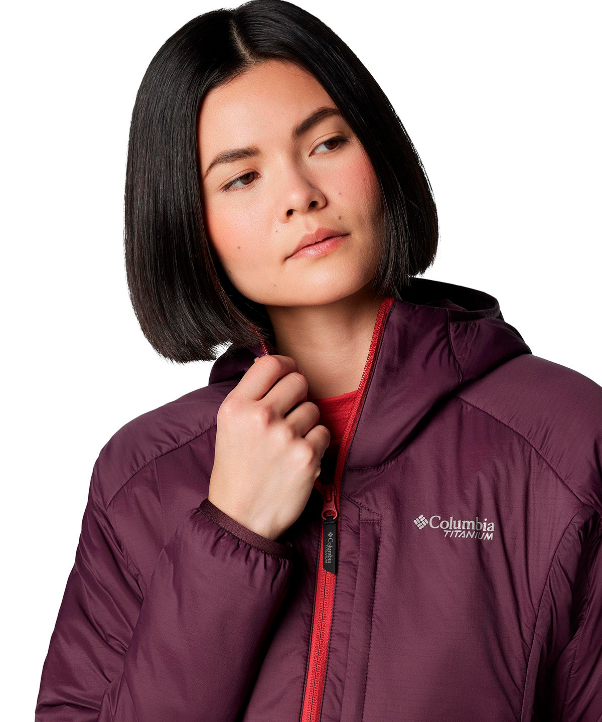 Parka Mujer Silver Leaf Morado Columbia