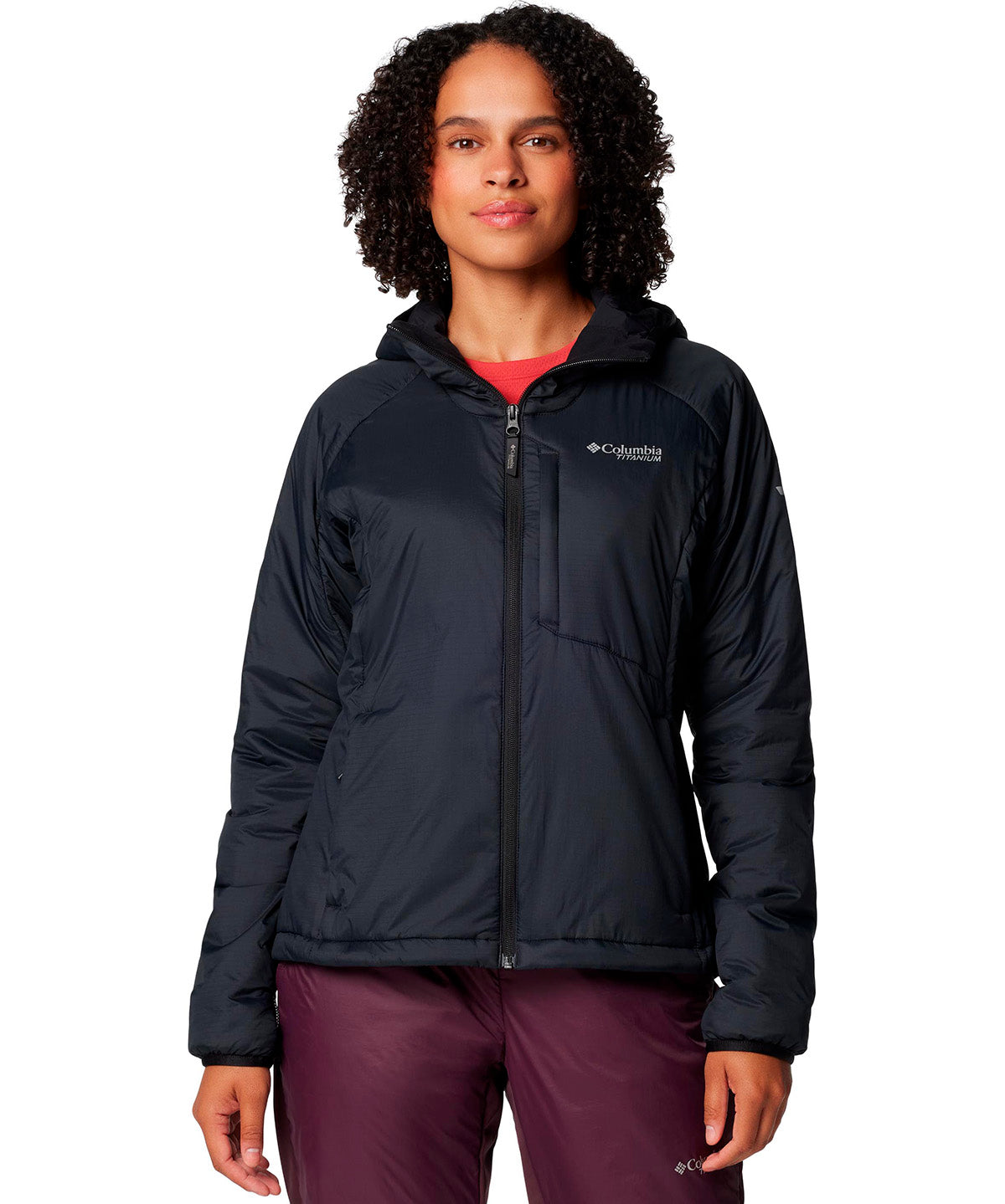 Parka Mujer Silver Leaf Negro Columbia