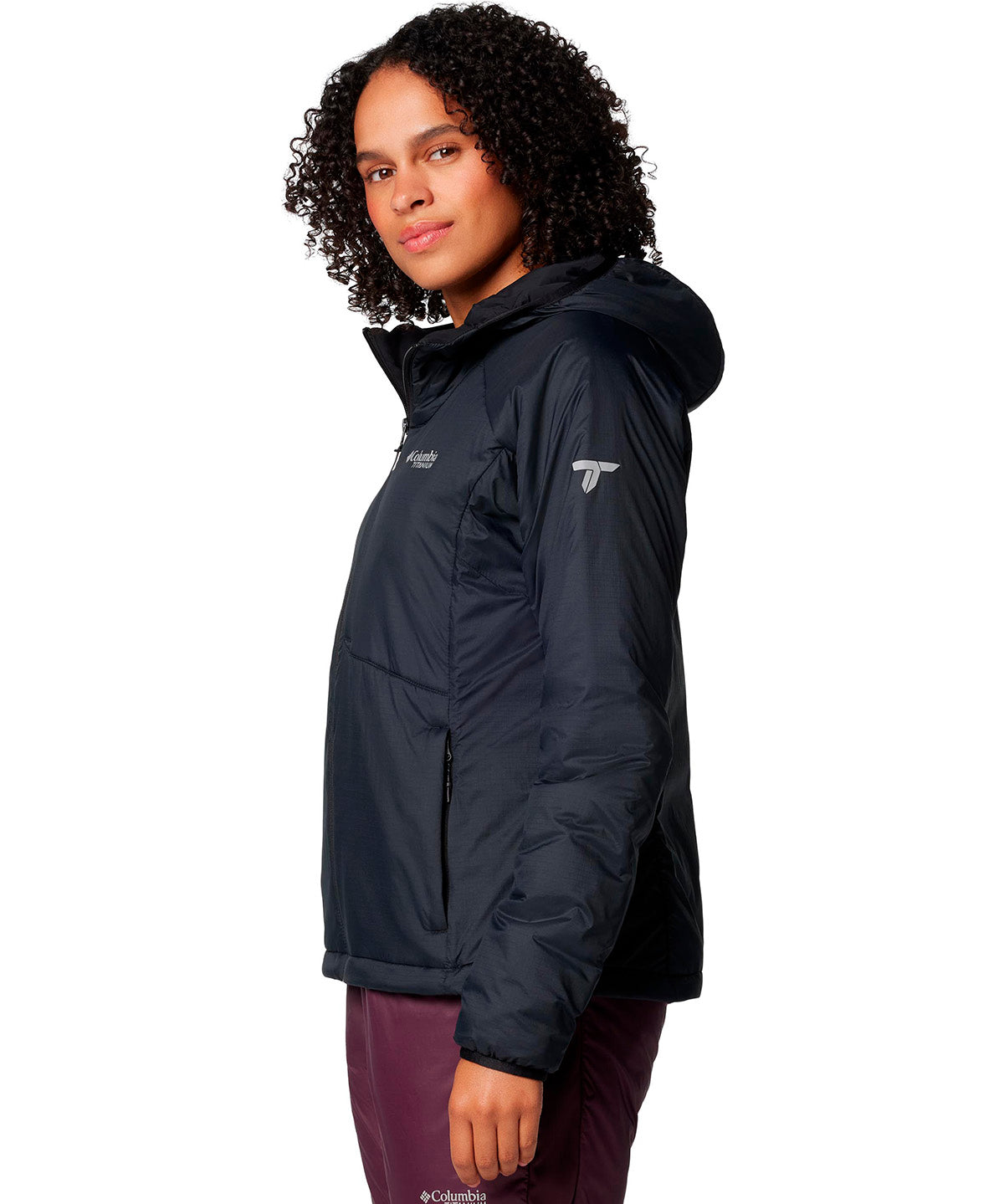 Parka Mujer Silver Leaf Negro Columbia