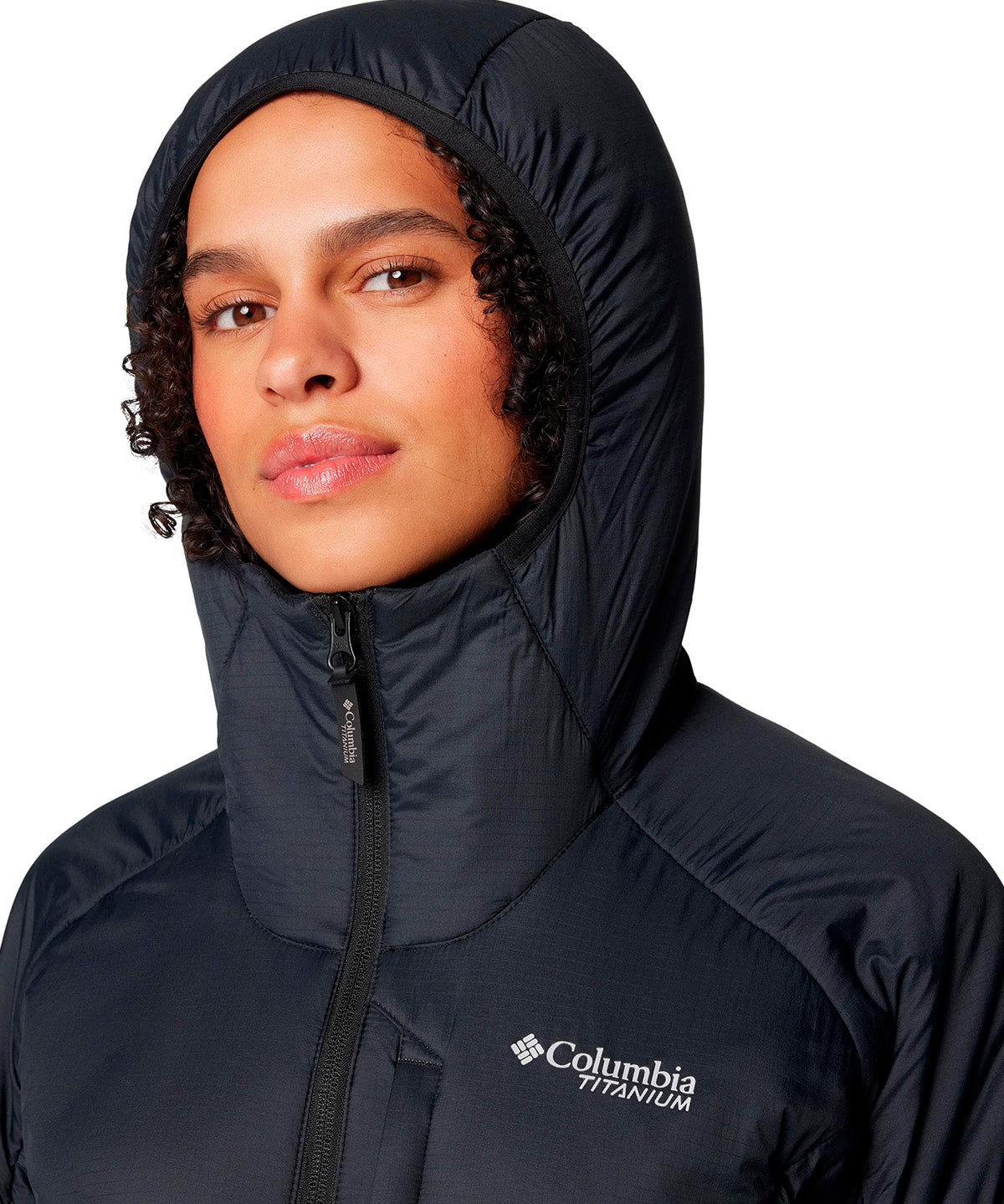 Parka Mujer Silver Leaf Negro Columbia