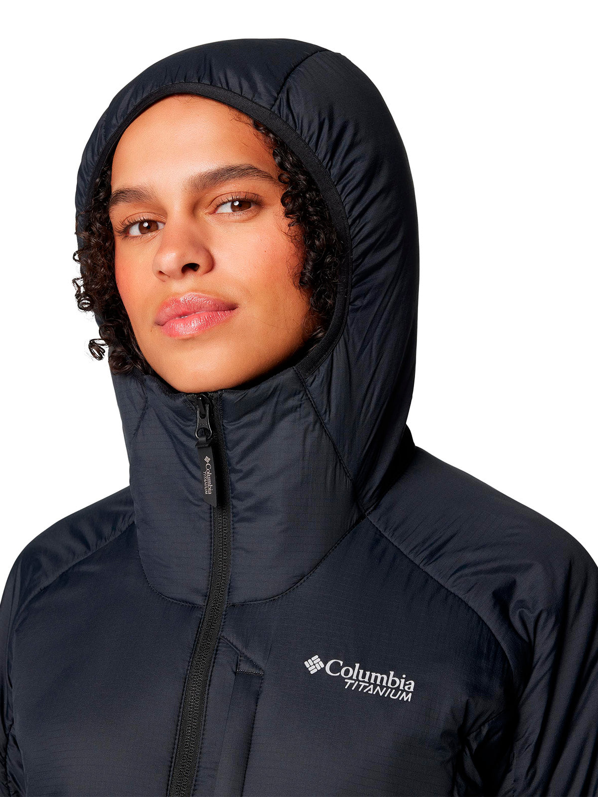 Parka Mujer Silver Leaf Negro Columbia