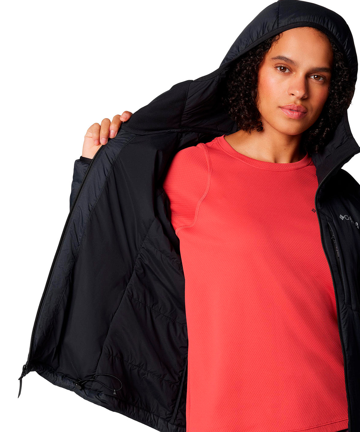 Parka Mujer Silver Leaf Negro Columbia