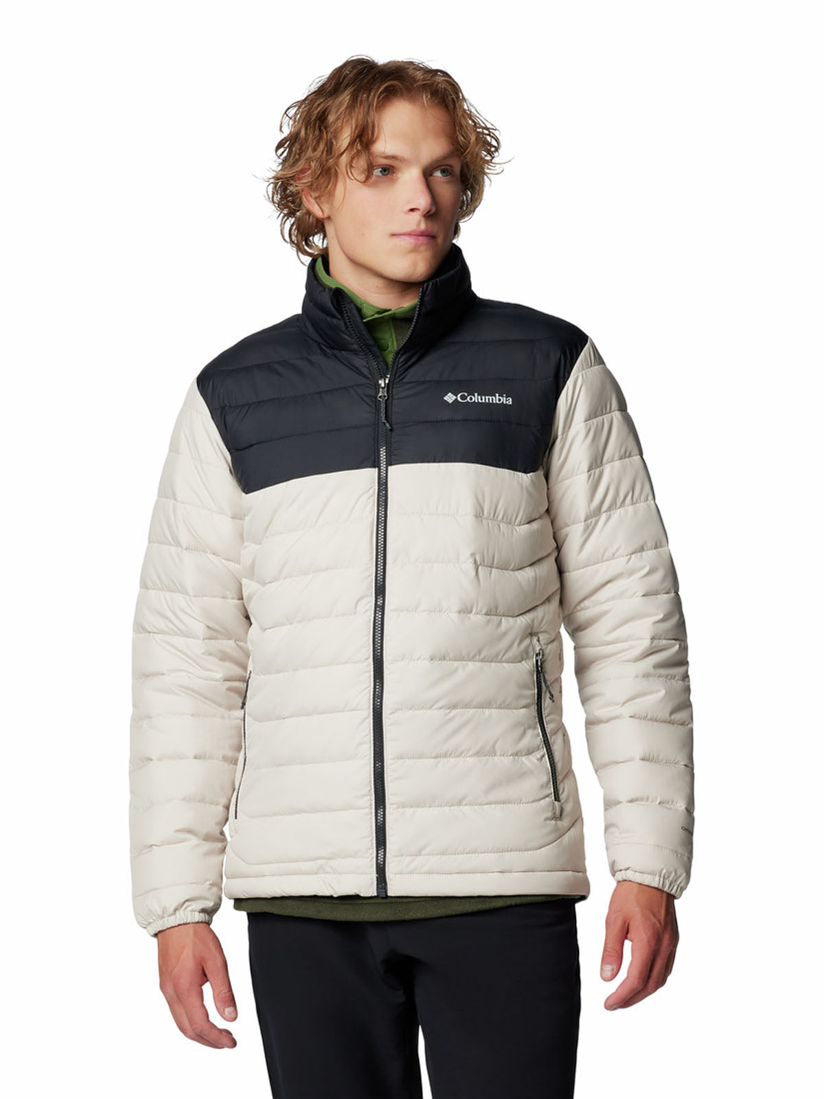 Parka Hombre Powder Lite II Gris Columbia