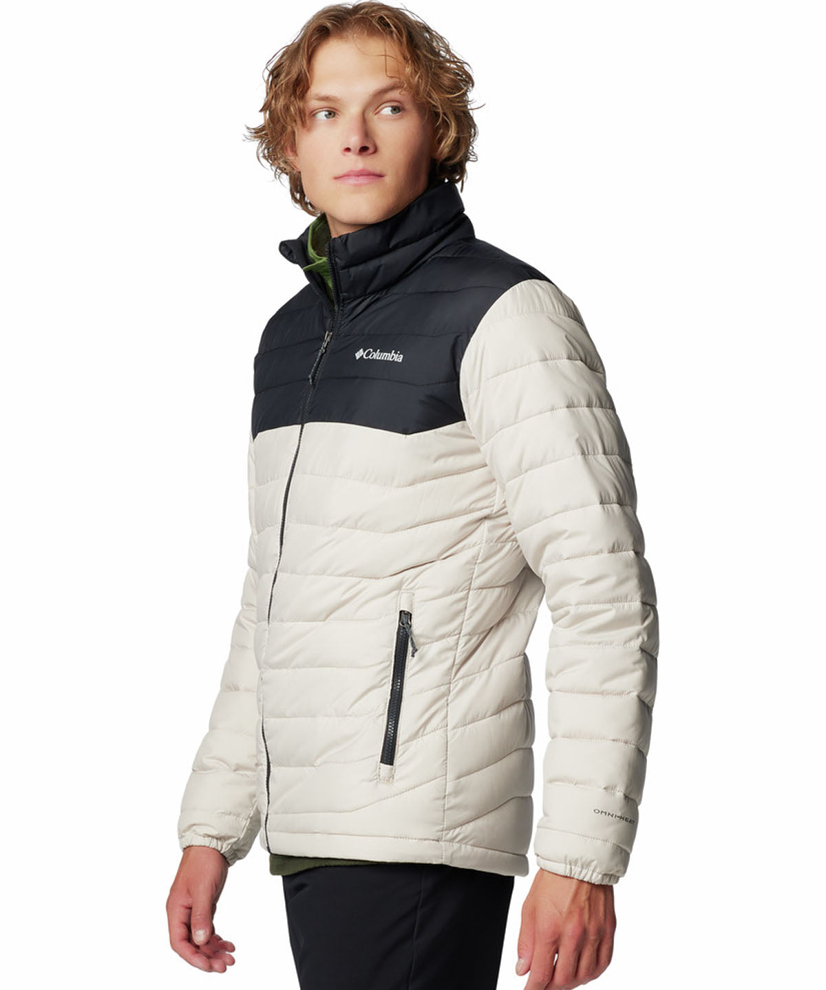 Parka Hombre Powder Lite II Gris Columbia