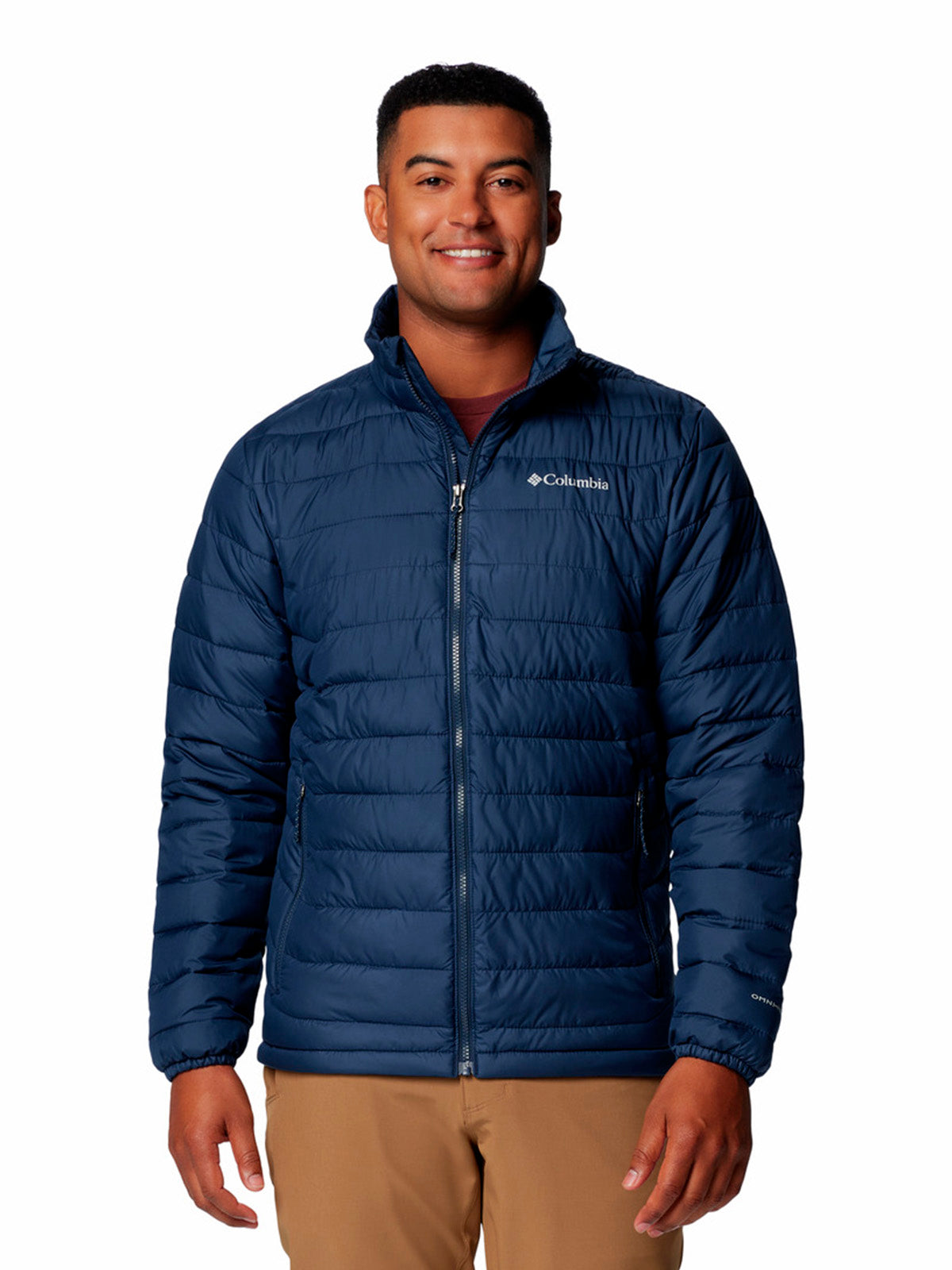 Parka Hombre Powder Lite II Azul Columbia
