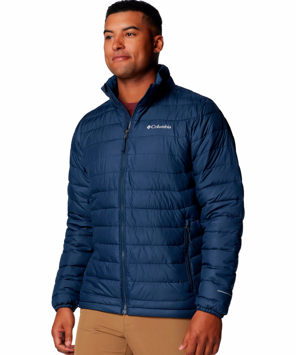 Parka Hombre Powder Lite II Azul Columbia